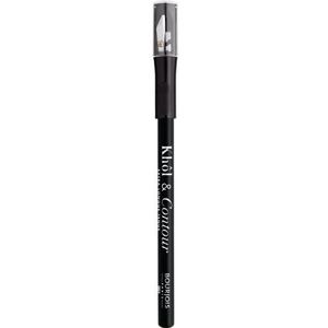Bourjois Khol & Contour Oogpotlood - 001 Noir-Issime (met puntenslijper)