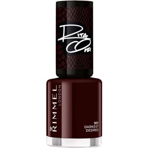 Rimmel - 60 Seconds By Rita Ora - Nagellak - Tint 901 Darkest Desires - 8 ml