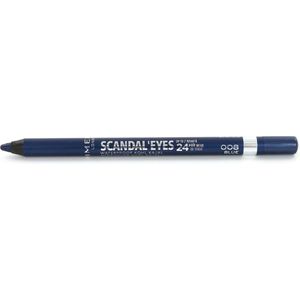 Rimmel ScandalEyes Waterproof Kohl Kajal Waterproof Eyeliner Pencil Tint 008 Blue 1.3 gr