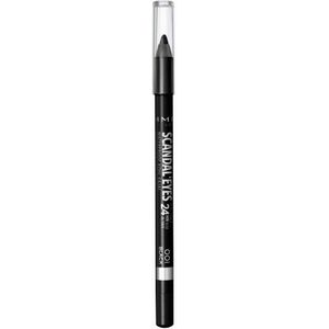 3x Rimmel Scandal Eyes Waterproof Kohl Pencil Black