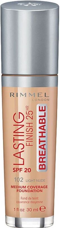 Rimmel - Lasting Finish 25th Breathable - Foundation - 402 Bronze - 30 ml