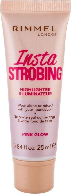 Rimmel - Insta Strobing Highlighter - Pink Glow - 25ml