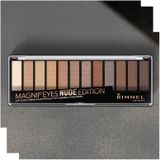 Rimmel London - Magnif'Eyes Oogschaduw Palet - 001 Nude Edition - 12 Kleuren