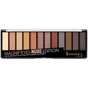 Rimmel Magnif’ Eyes Oogschaduw Palette Tint 001 Nude Edition 14.16 gr