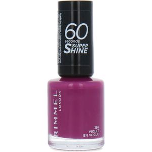 Rimmel - 60 Seconds Super Shine - Nagellak - Violet En Vogue
