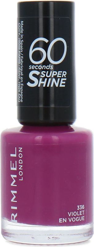 Rimmel - 60 Seconds Super Shine - Nagellak - Violet En Vogue