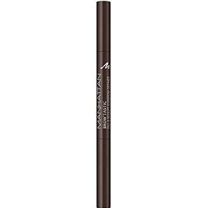 Manhattan Brow'Tastic Fill & Sculpt Eyebrow Definer Wenkbrauwpotlood, Nr. 003 - Dark Brown, 0.25 g