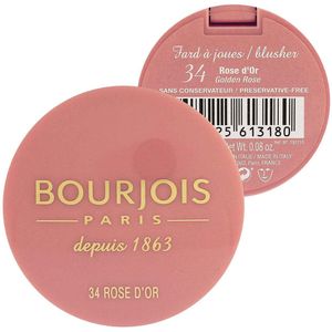 Bourjois - Little Round Pot Blush - 034 Rose D'or - Blush - Kleur - Materiaal