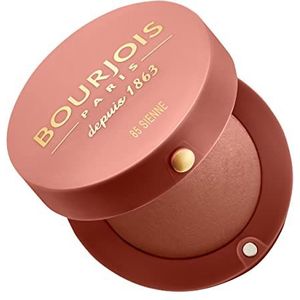 Bourjois Little Round Pot Blush 85 Sienne - Fijne en lichte textuur - Geïntegreerde applicatorkwast en spiegel