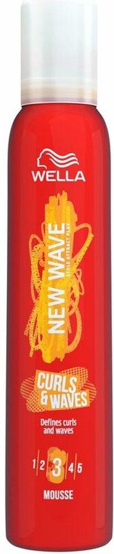 Wella - New Wave Curls & Wave - Styling Mousse - 200ml