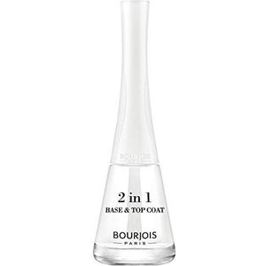 Bourjois 2-in-1 nagellak, 1 seconde 01 Base & Top Coat, 9 ml