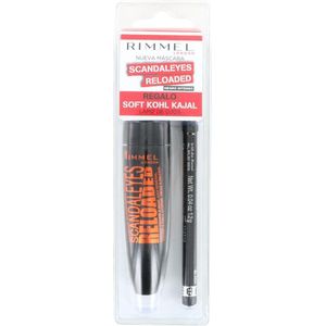 Rimmel ScandalEyes Reloaded Mascara + Soft Khol Eyeliner - Black