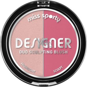 Miss Sporty - Designer Duo Sculpting Blush - 200 Rosy - 1 stuk