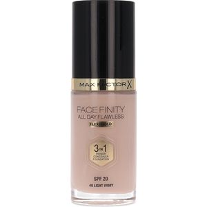 Max Factor Facefinity All Day Flawless 3 in 1 Foundation 40 Light Ivory 30 ml