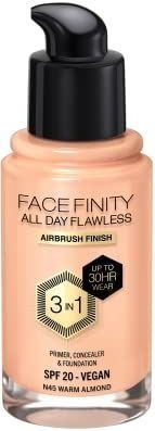 Max Factor - Facefinity All Day Flawless 3-in-1 Foundation Warm Almond