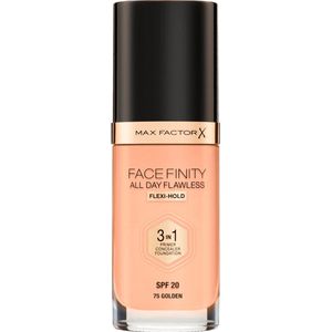 Max Factor Facefinity All Day Flawless 3 in 1 Foundation 75 Golden 30 ml