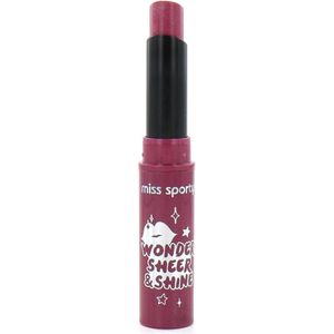 Miss Sporty Wonder Sheer & Shine Lipstick - 200 Barely Berry
