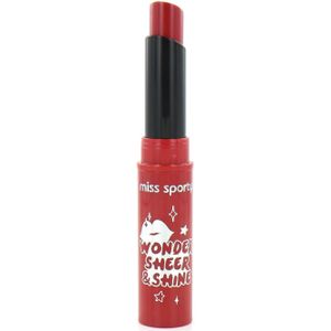 Miss Sporty Wonder Sheer & Shine Lipstick - 400 Tinged Red