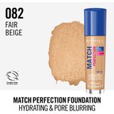 Rimmel London - Match Perfection Foundation 30 ml 082 Fair Beige