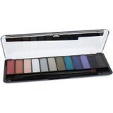 Rimmel - Oogschaduwpalet Magnif'Eyes 12 Pan, mat, gesatineerd en glanzend – lange houdbaarheid – 006 Wow Edition – 14,16 g