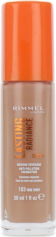 Rimmel - Lasting Radiance - Foundation - Tint 103 True Ivory - 30 ml