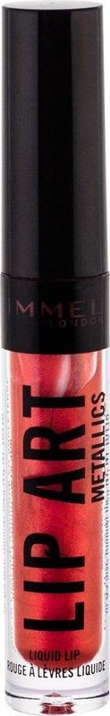 Rimmel - Lip Art Metallics - Lipgloss - 070 Once Bitten - Metallic Effect