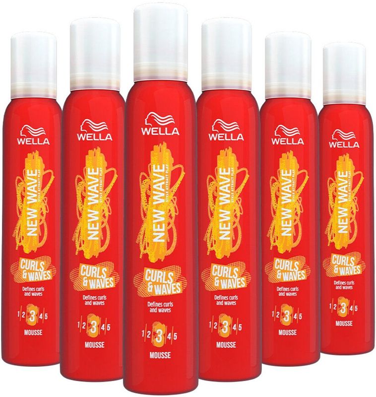 Wella - New Wave - Haarmousse - 200 ml - Curls and Waves