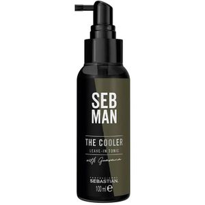 Sebastian Professional Sebastian SEBMAN Jelly Tonic: verfrissende toner voor de hoofdhuid van mannen. Definitie en dichtheid zonder spoeling - 100 ml