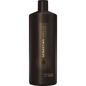 Sebastian Professional - Dark Oil - Hydraterende Shampoo - 1000 ml - Voor Glanzend en Zacht Haar