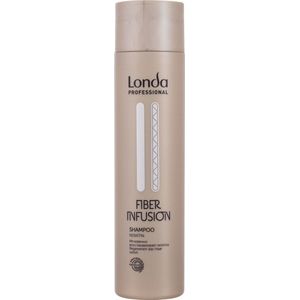 Londa Professional Fiber Infusion Shampoo Zachte Shampoo voor Beschadigd en Gekleurd Haar 250 ml