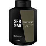 SEB MAN The Multitasker Care 3-in-1 Shampoo 250ml - Normale shampoo vrouwen - Voor Alle haartypes