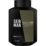 Seb Man - Shampoo The Multitasker 3 in 1 - Voor Haar en Lichaam - 250 ml