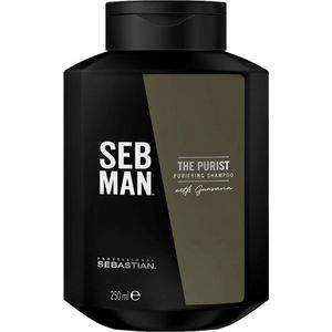 SEB MAN The Purist Anti-Dandruff Shampoo 250ml - Anti-roos vrouwen - Voor Alle haartypes