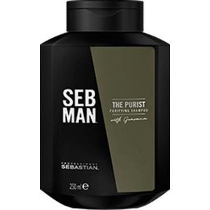 Sebastian Professional SEB MAN The Purist Kalmerende Shampoo tegen Roos 250 ml