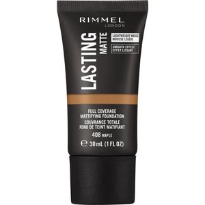 Rimmel London Lasting matte cocoa 408 foundation 30ml