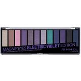 Oogschaduw Palet Magnif'eyes Rimmel London Kleur 008 - electric violet