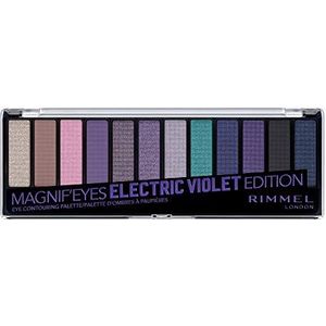 Oogschaduw Palet Magnif'eyes Rimmel London Kleur 008 - electric violet