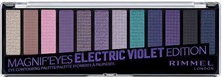 Oogschaduw Palet Magnif'eyes Rimmel London Kleur 008 - electric violet