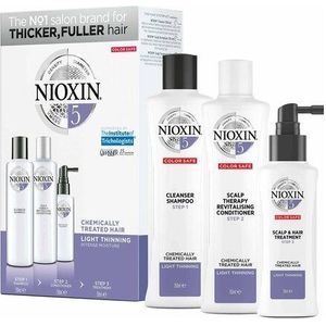 Nioxin System 5 starterset - voor chemisch behandeld haar, 350 ml