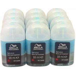 Wella Professionals Service Perm Pre-Treatment 12x18ml