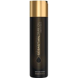 Sebastian Professionele Dark Oil lichte shampoo, zacht en voedt, natuurlijk volume, alle soorten