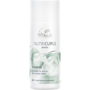 Wella Professionals Nutricurls Shampoo for Waves 50ML - Normale shampoo vrouwen - Voor Alle haartypes