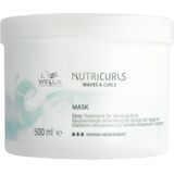 Haarmasker Wella Nutricurls - Inhoud: 500 ml