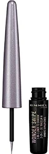 Rimmel London Wonder swipe Eyeliner - 001 Slay Silver