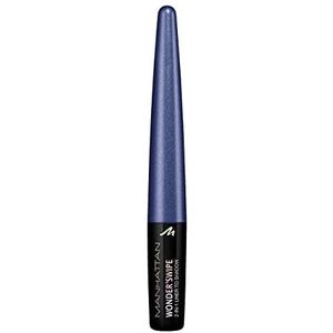 Manhattan Wonder'swipe 2-in-1 eyeliner en oogschaduw, kleur 500 frontstage, blauw, 1,7 ml