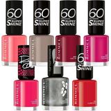 Rimmel - 60 Seconds Super Shine - Nagellak - Tint 834 Fab! - 8 ml