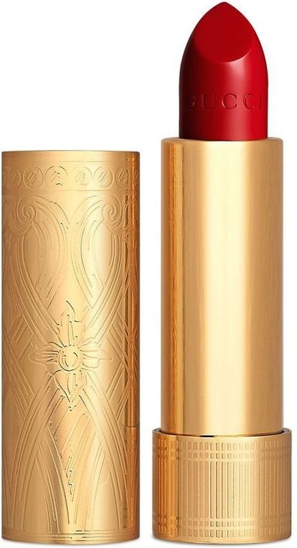 Gucci - Rouge à Lèvres Satin - Lippenstift - Tint 25 Goldie Red - 3.5 g