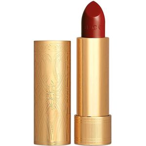 Gucci - Rouge à Lèvres Satin - Lippenstift - Tint 504 Myra Crimson - 3.5 g