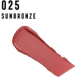 Max Factor Colour Elixir 24HR Moisture Hydraterende Lippenstift Tint 025 Sun Bronze 4.8 gr