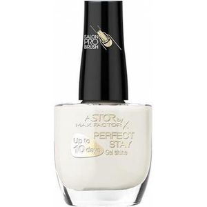 Max Factor - Perfect Stay Gel Shine - Nagellak - Wit - Glanzend